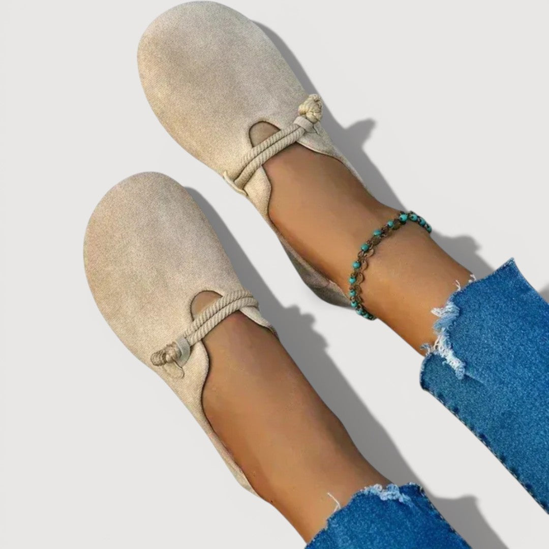 SuedeWalk™ | Women's Orthopedic Suede Flat Loafers