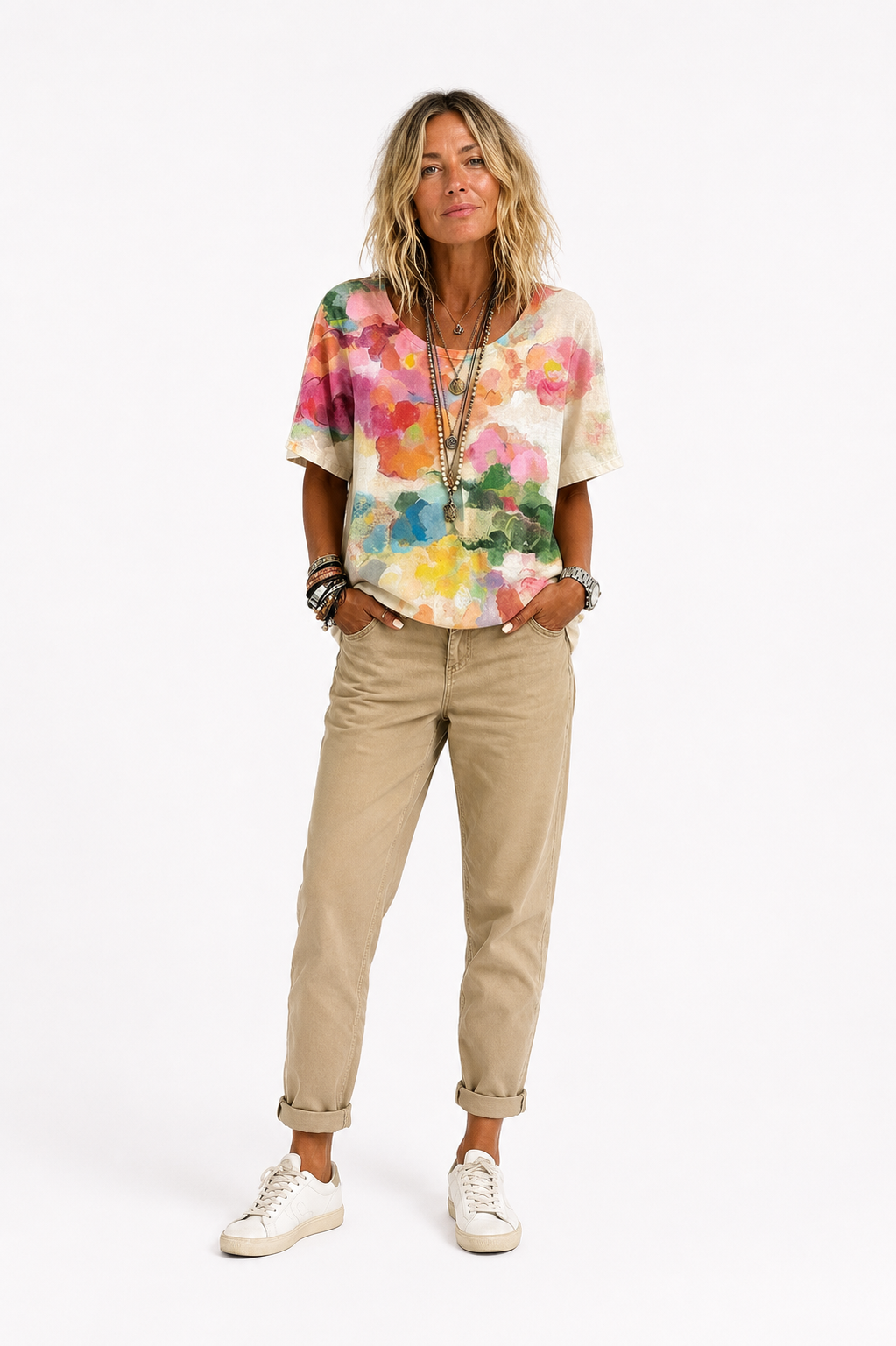 Amélie™ – Artistic Bloom Blouse