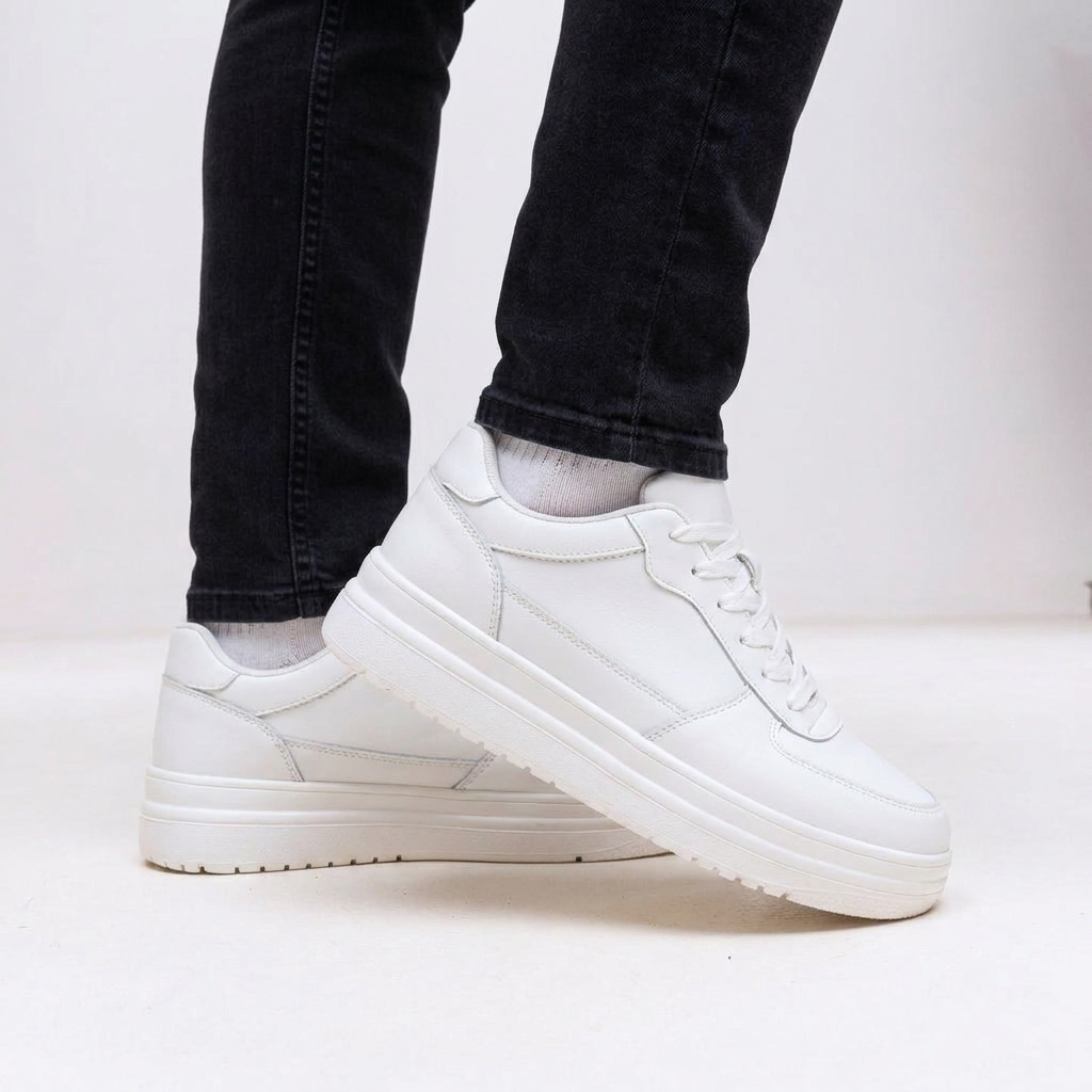ElevateFit™ | Clean Platform Sneakers