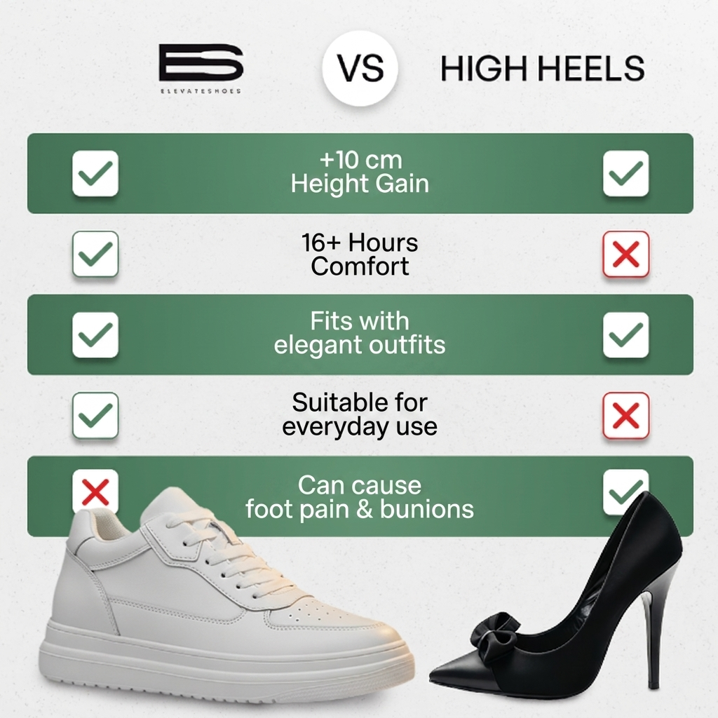 ElevateFit™ | Clean Platform Sneakers