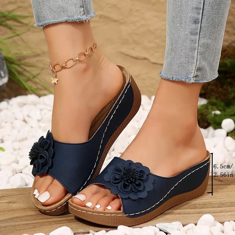 Audra™ | Elegant Slip-On Sandals