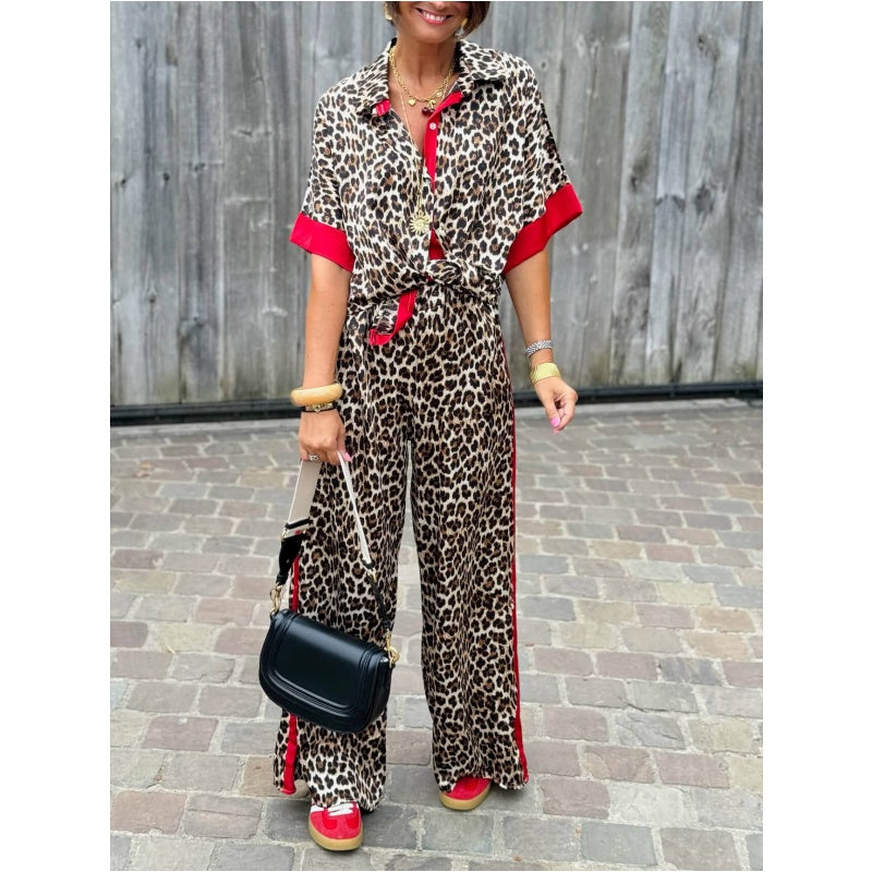 Leona™ | Elegant Leopard Print Set