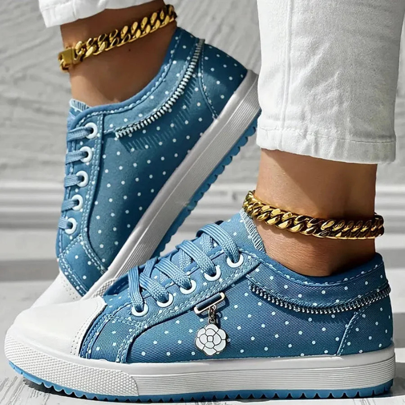 Lily | Elegant Floral Sneakers
