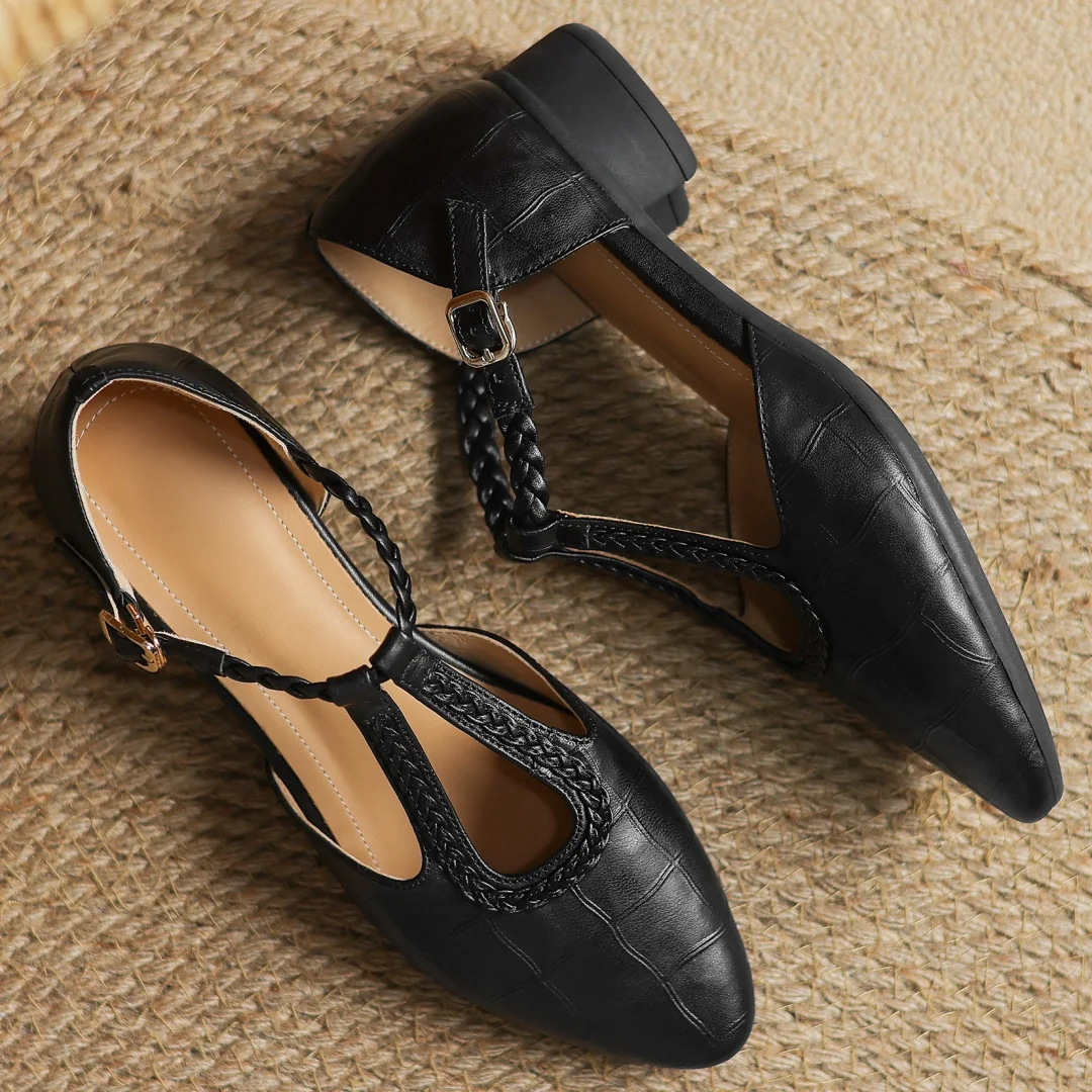 Veronica™ | Elegant Leather Sandals
