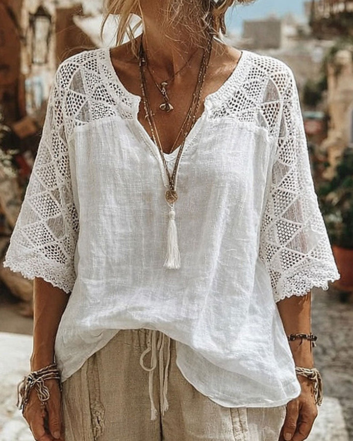 Cynthia™ | Featherlight Lace Blouse