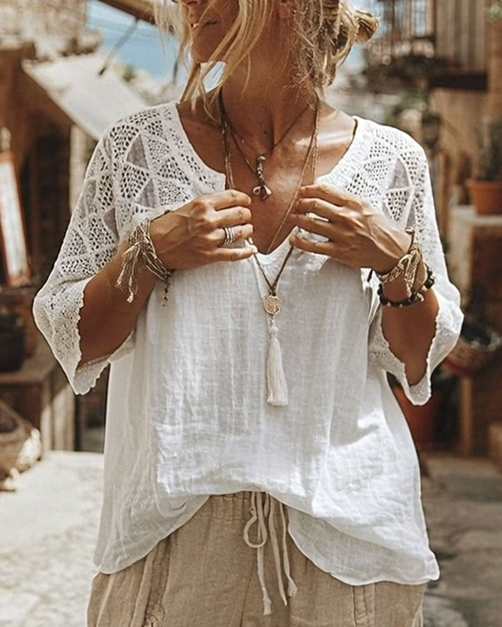 Cynthia™ | Featherlight Lace Blouse