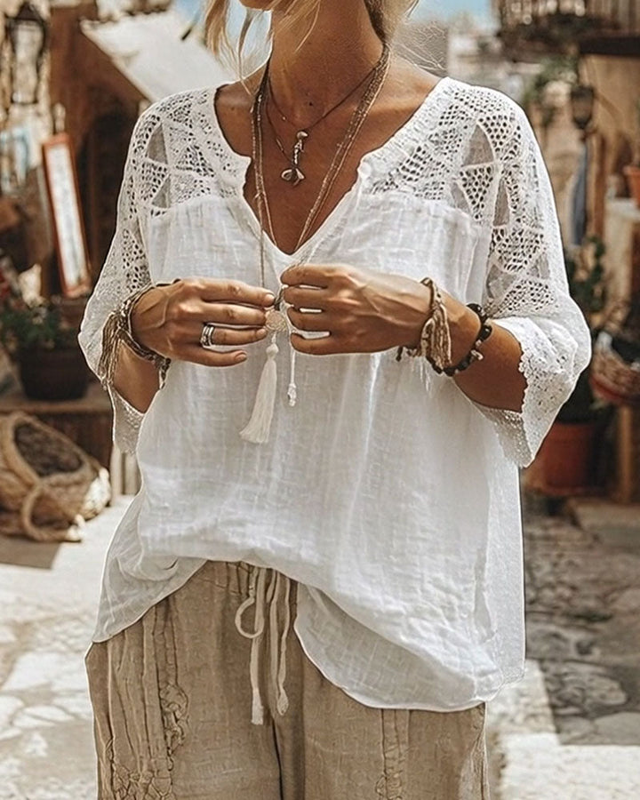 Cynthia™ | Featherlight Lace Blouse