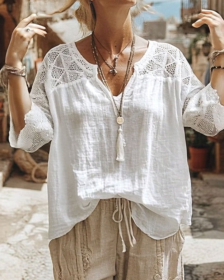 Cynthia™ | Featherlight Lace Blouse