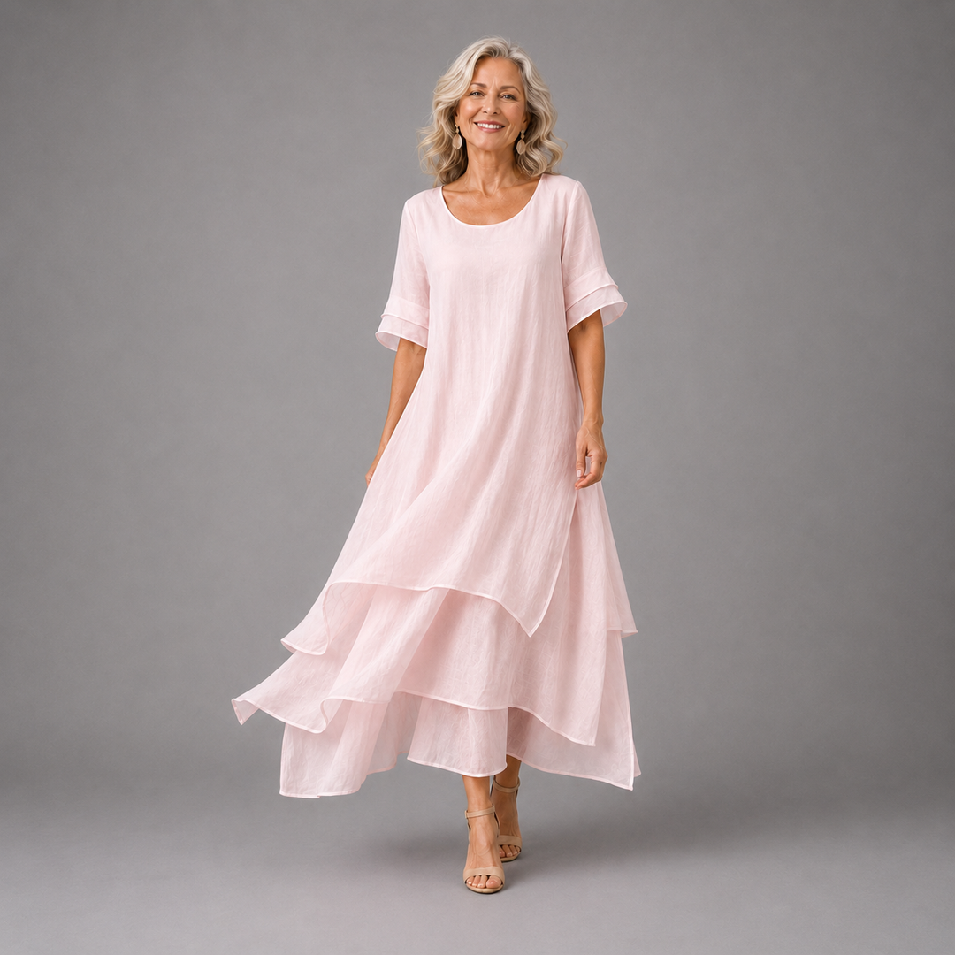 Liora™ | Flowing Grace Maxi Dress