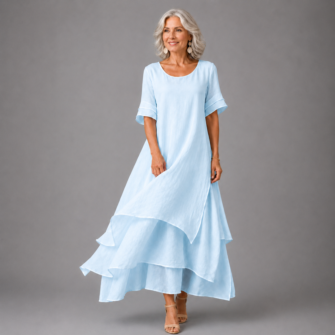 Liora™ | Flowing Grace Maxi Dress