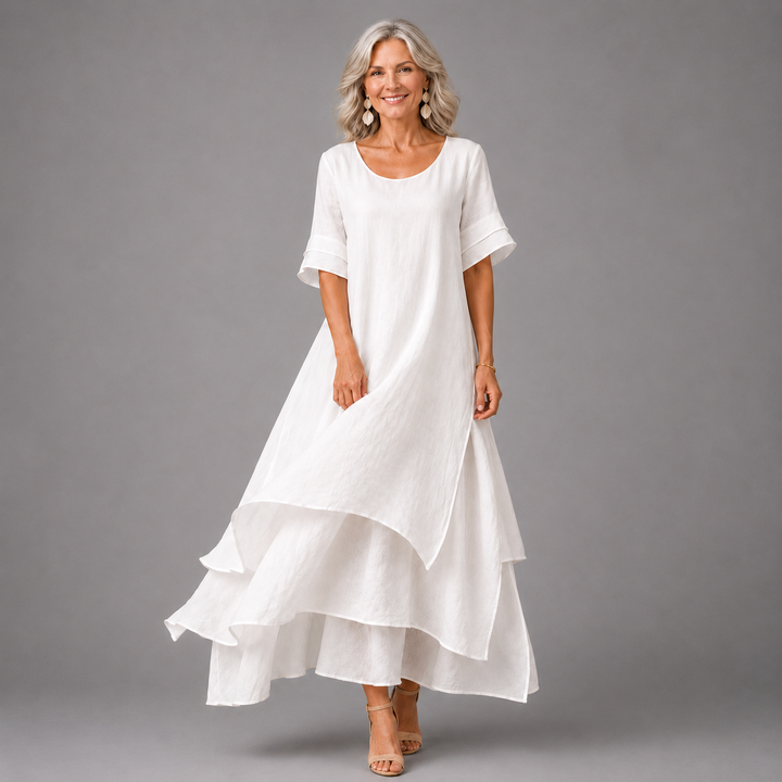 Liora™ | Flowing Grace Maxi Dress