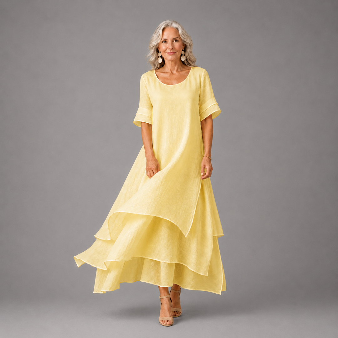 Liora™ | Flowing Grace Maxi Dress