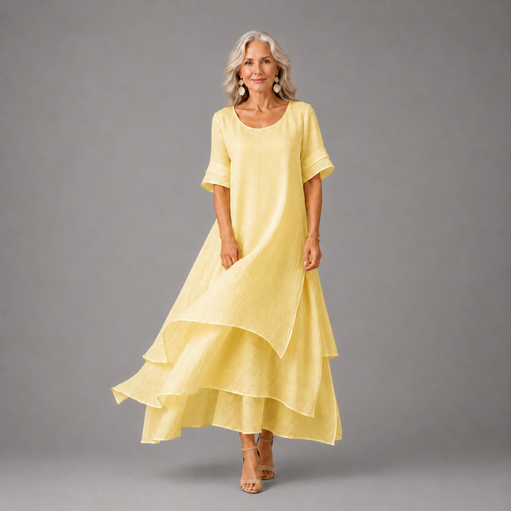 Liora™ | Flowing Grace Maxi Dress