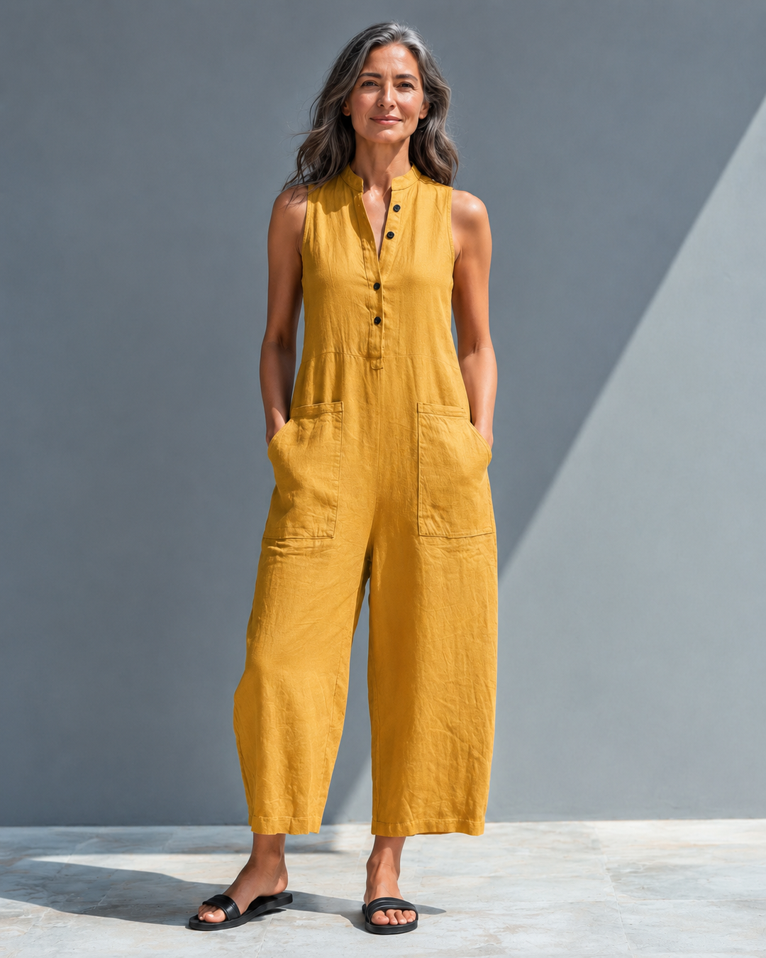 Lucy | Elegant Sleeveless Jumpsuit