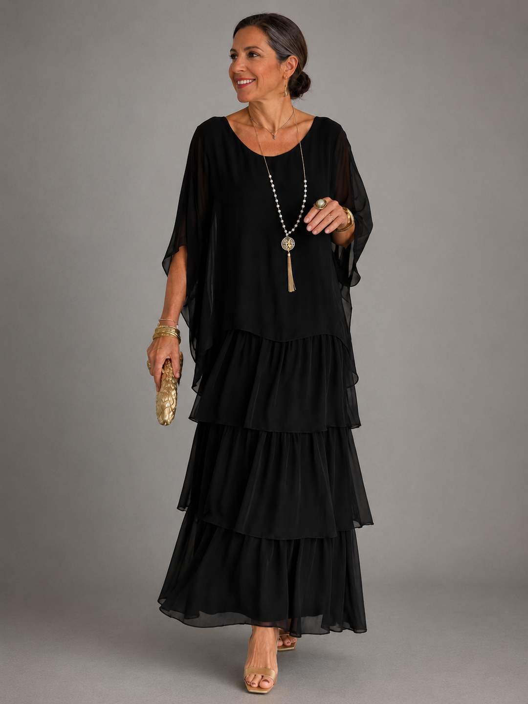 Lara™ | Soft & Flowing Comfort Dress