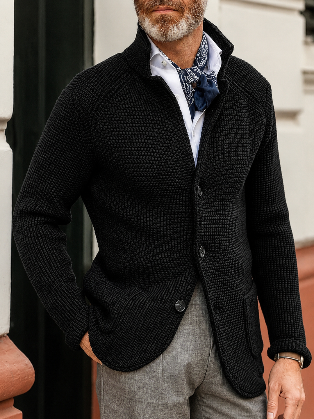 Theodore | Elegant Knit Cardigan