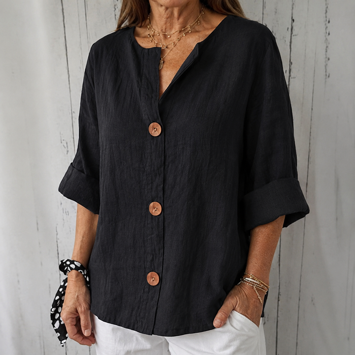 Julia™ | Loose-fitting Elegant Blouse