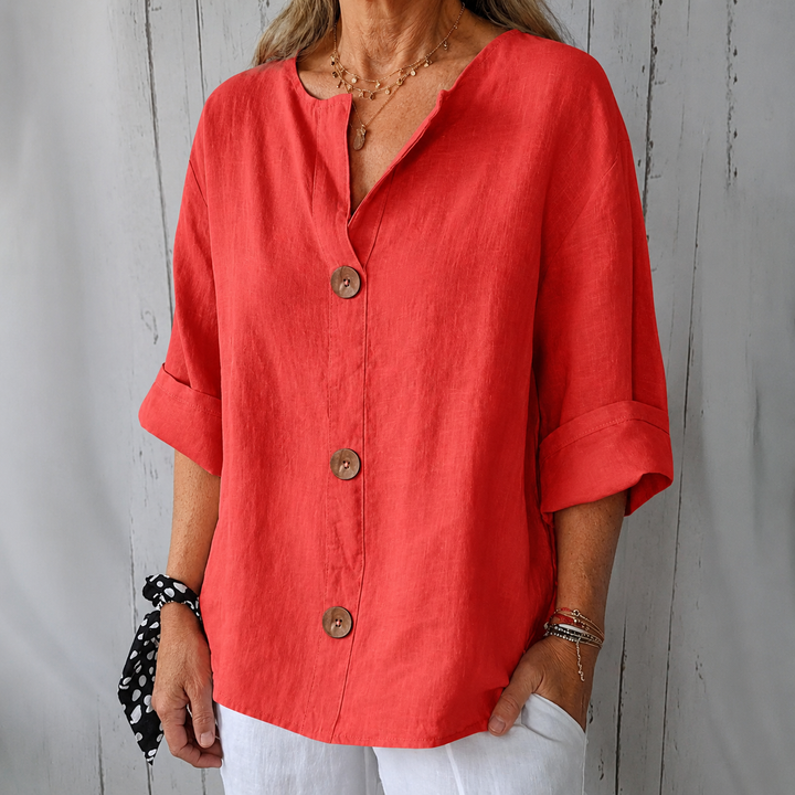 Julia™ | Loose-fitting Elegant Blouse