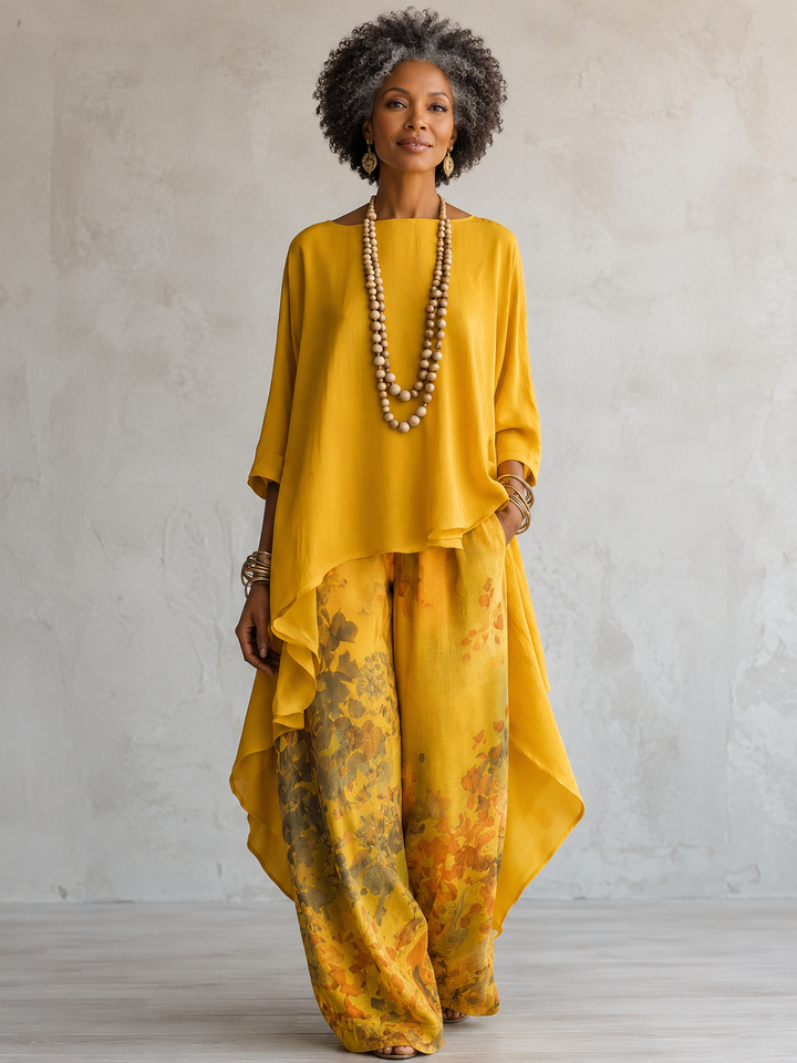 Fiorella™ | Sunlit Boho Two-Piece Set