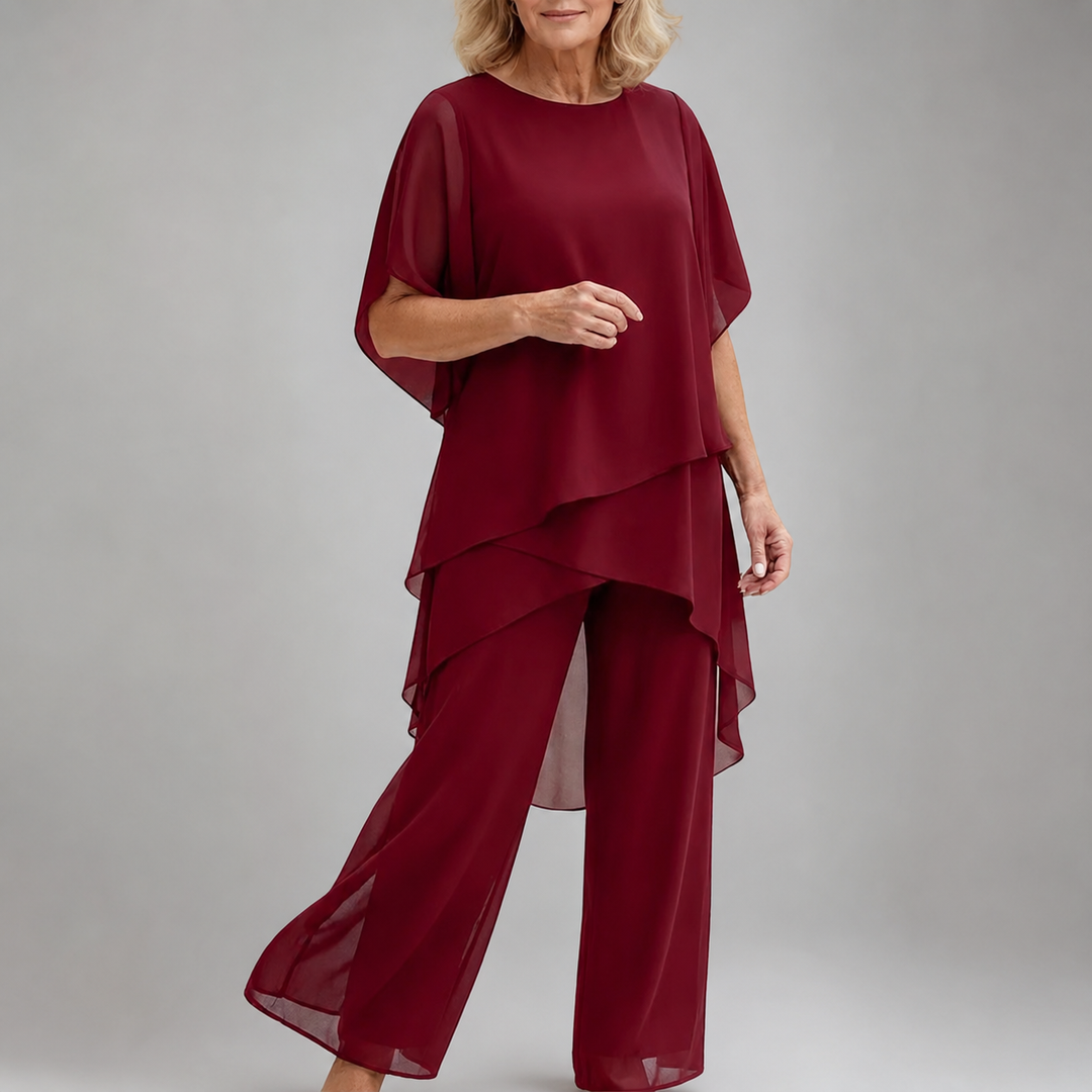 ELARA | Fluid Palazzo Set for Elegant Comfort and Style