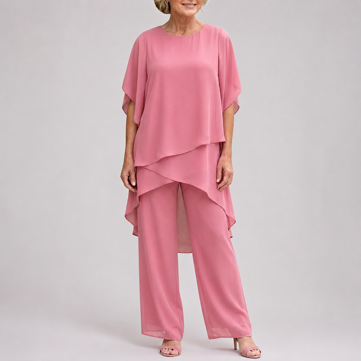ELARA | Fluid Palazzo Set for Elegant Comfort and Style