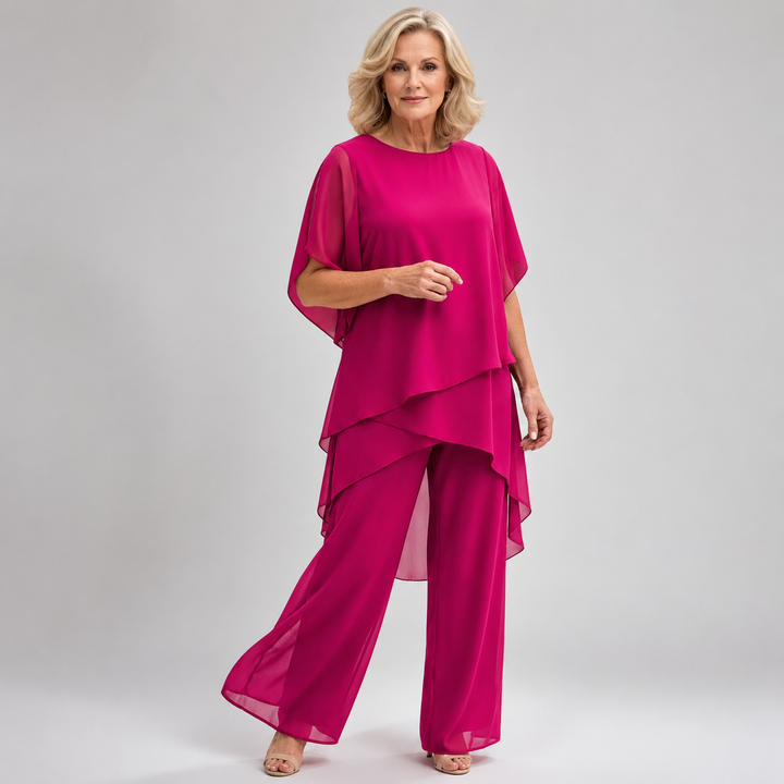 ELARA | Fluid Palazzo Set for Elegant Comfort and Style