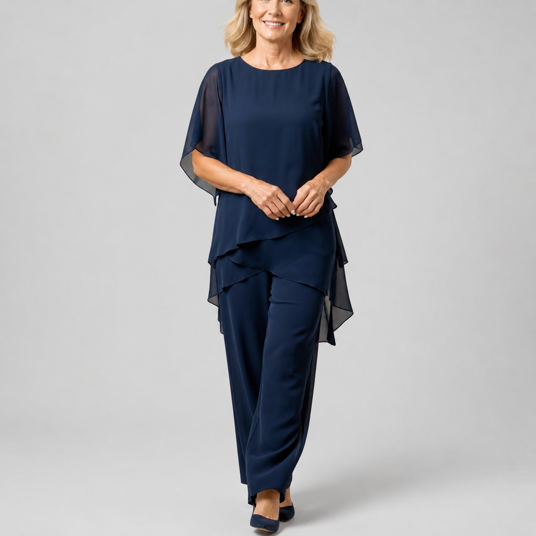 ELARA | Fluid Palazzo Set for Elegant Comfort and Style
