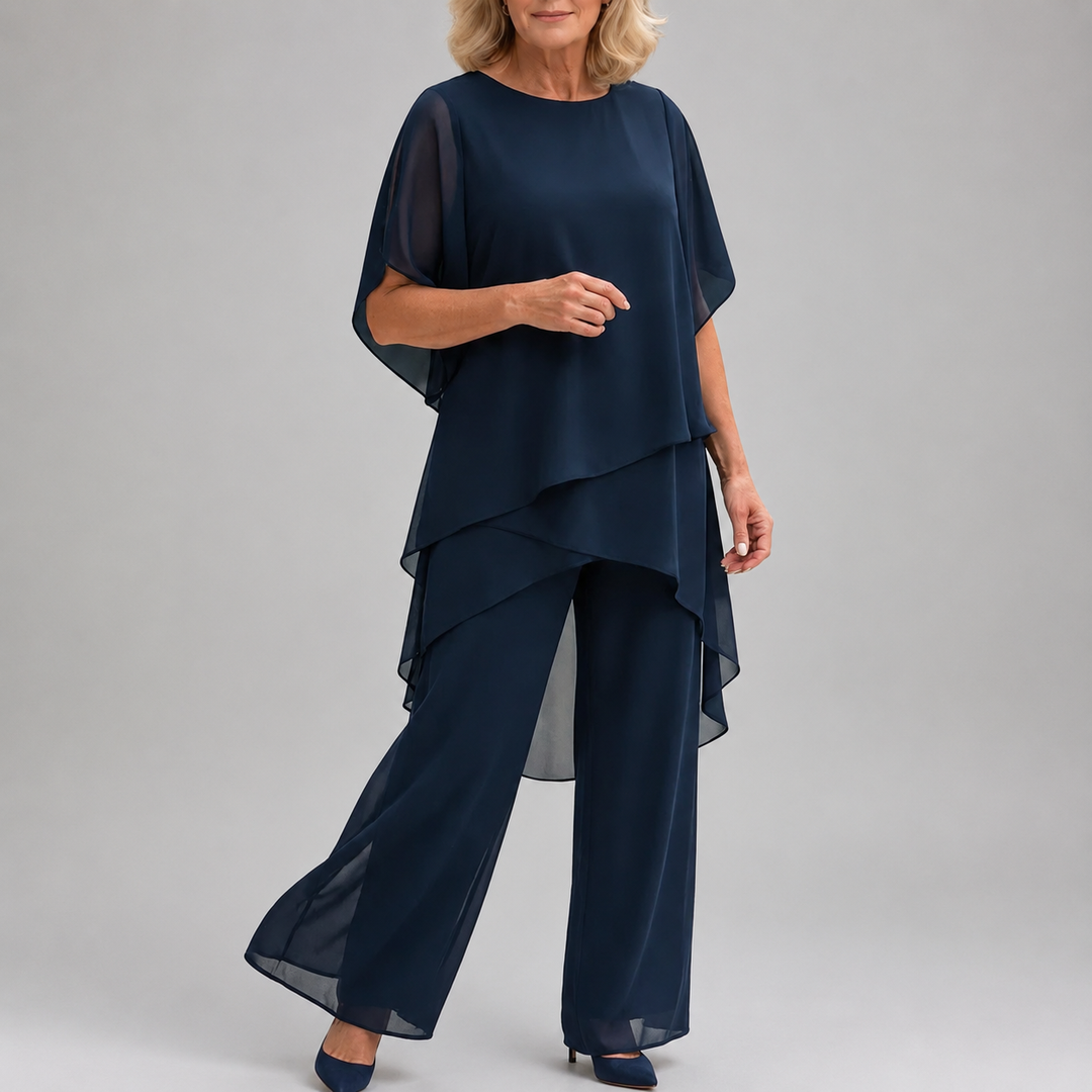 ELARA | Fluid Palazzo Set for Elegant Comfort and Style