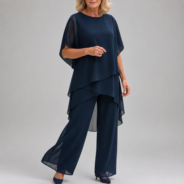 ELARA | Fluid Palazzo Set for Elegant Comfort and Style