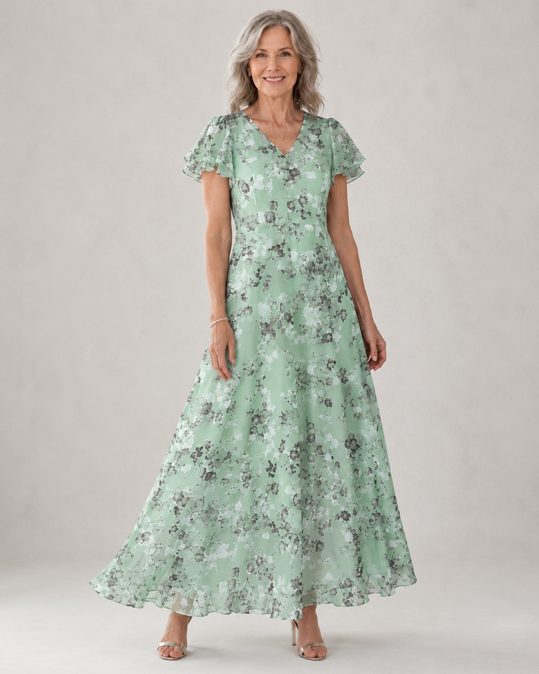 Victoria - Glamorous Tummy Covering Dress