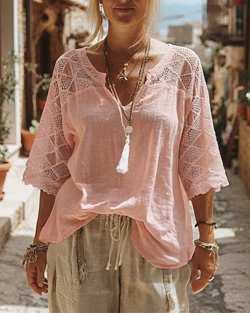 Cynthia™ | Featherlight Lace Blouse