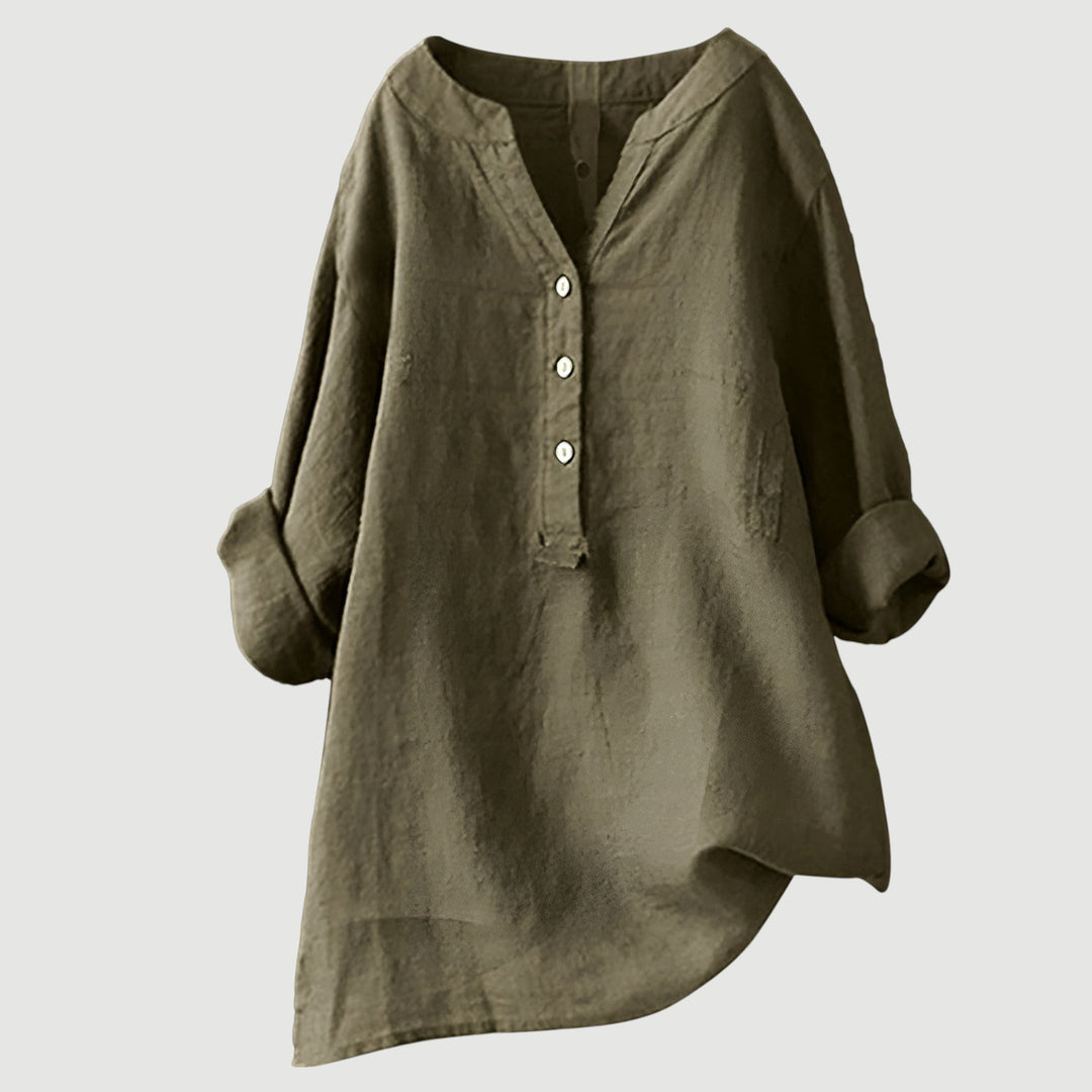 Gail | Airy Button-Down Shirt