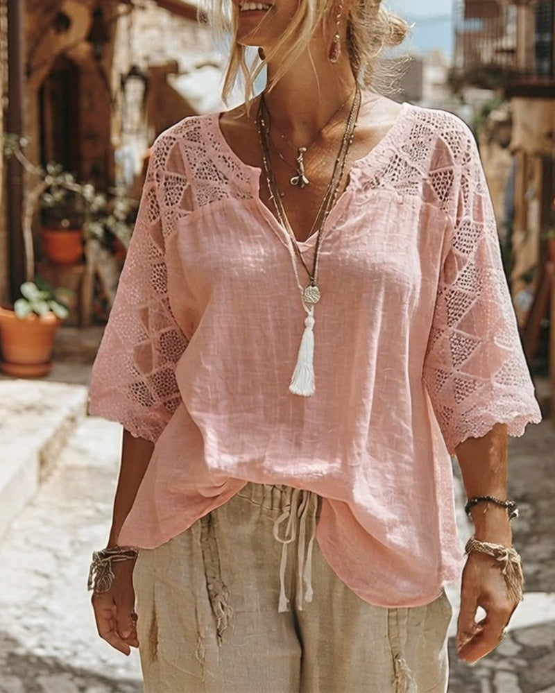 Cynthia™ | Featherlight Lace Blouse
