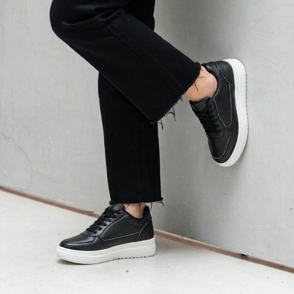 ElevateFit™ | Clean Platform Sneakers