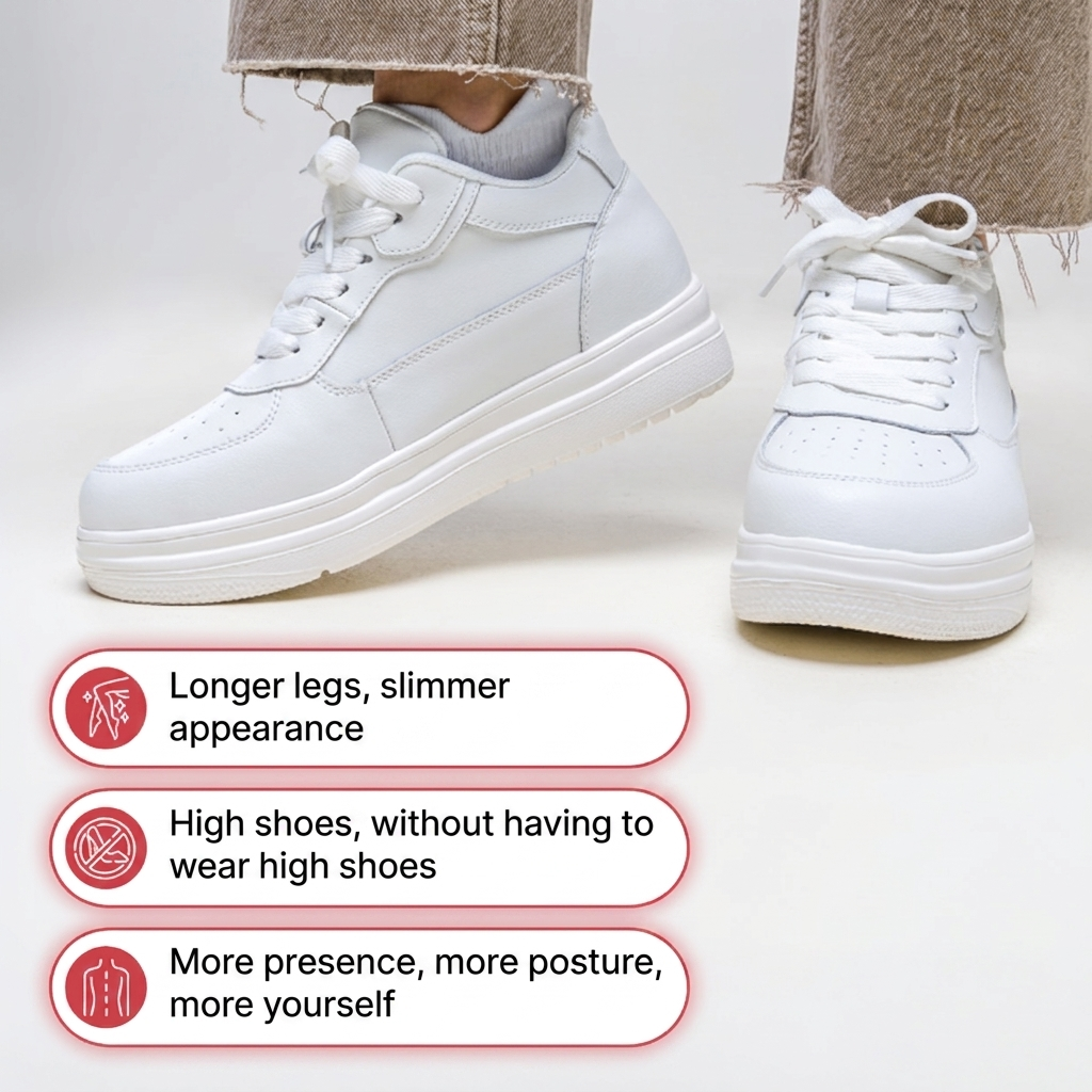 ElevateFit™ | Clean Platform Sneakers