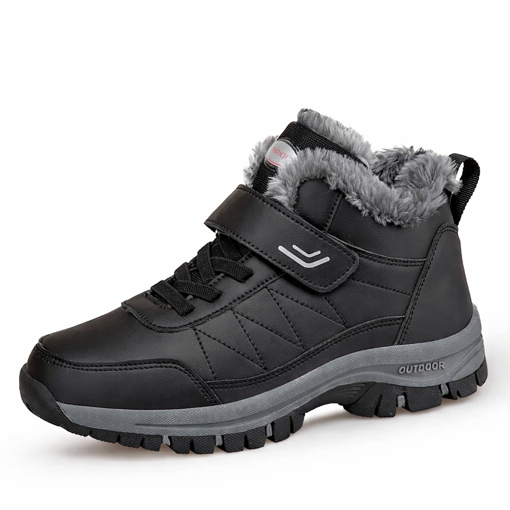 Alexa™ | Faux-fur lined strap winter ankle boots